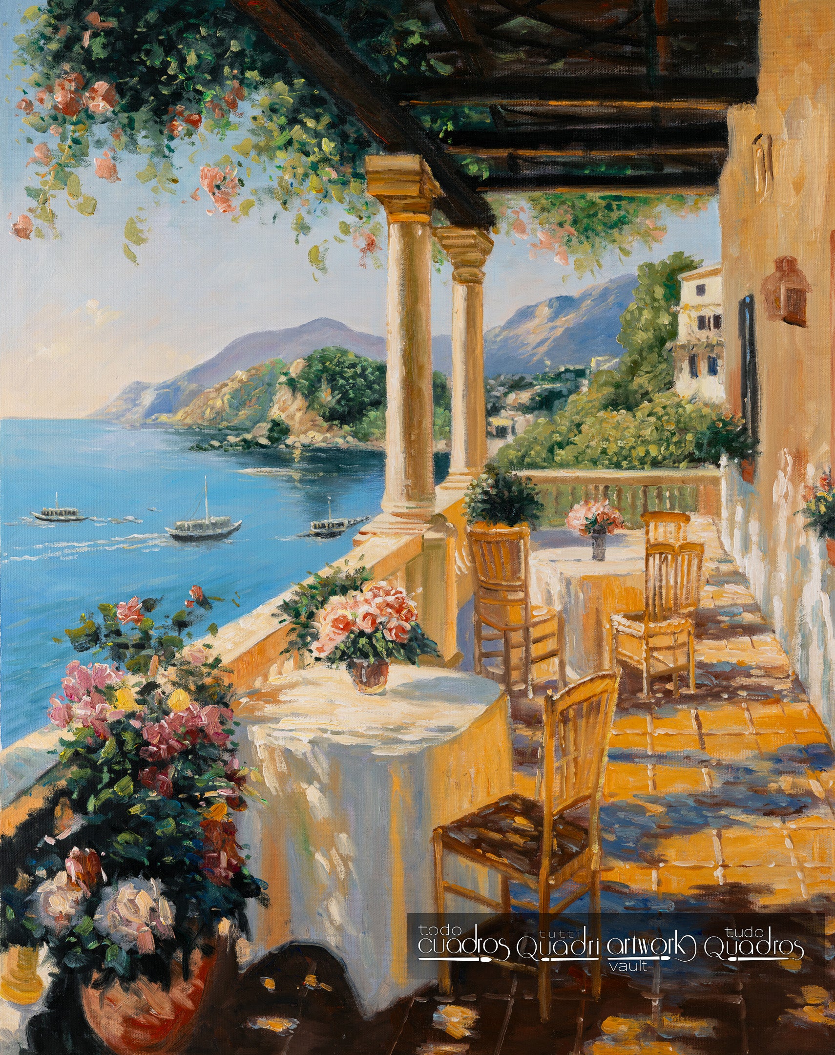 Im Schutz der Sonne, im Stil von Sorolla