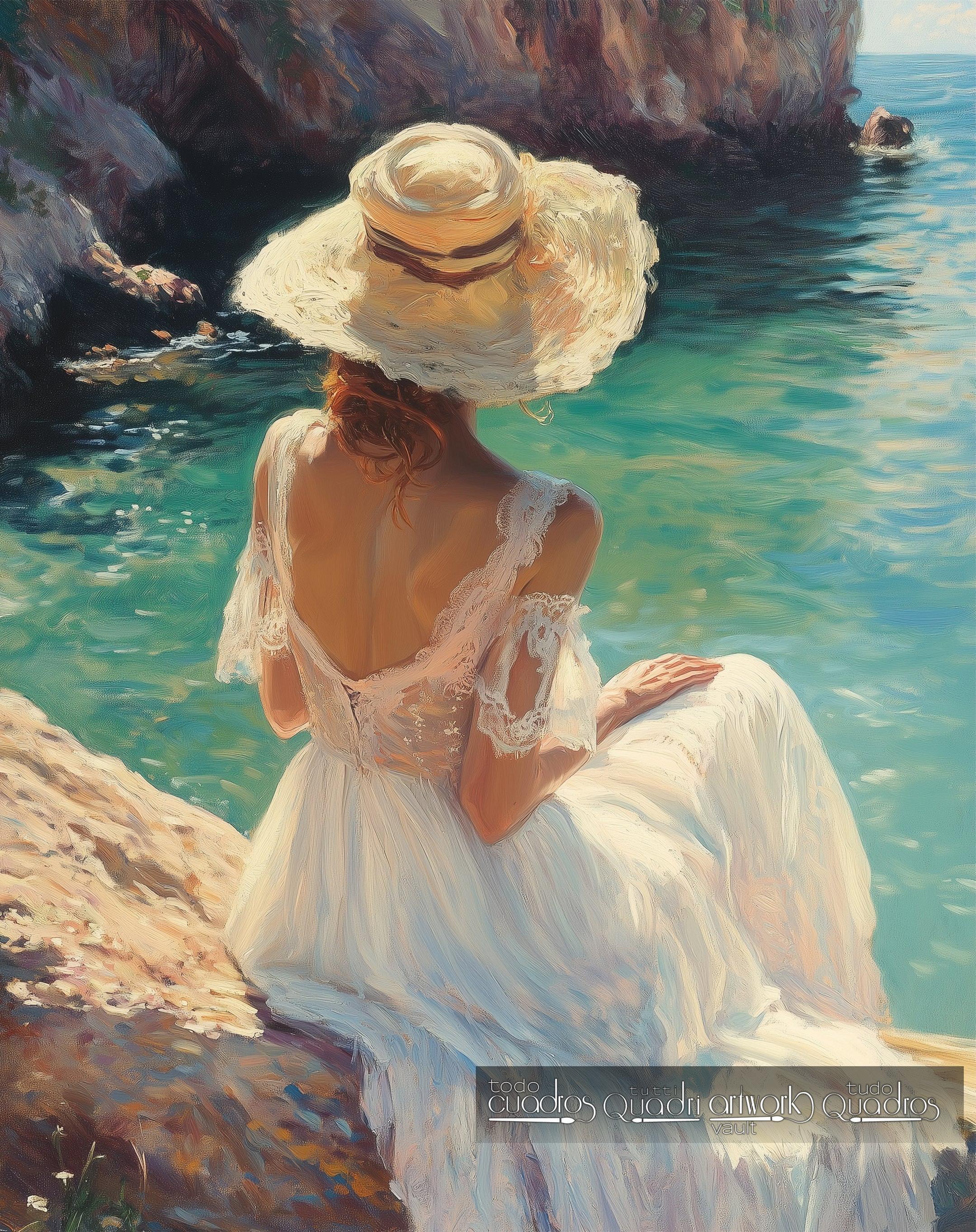 Spitzenbrise, im Stil von Sorolla