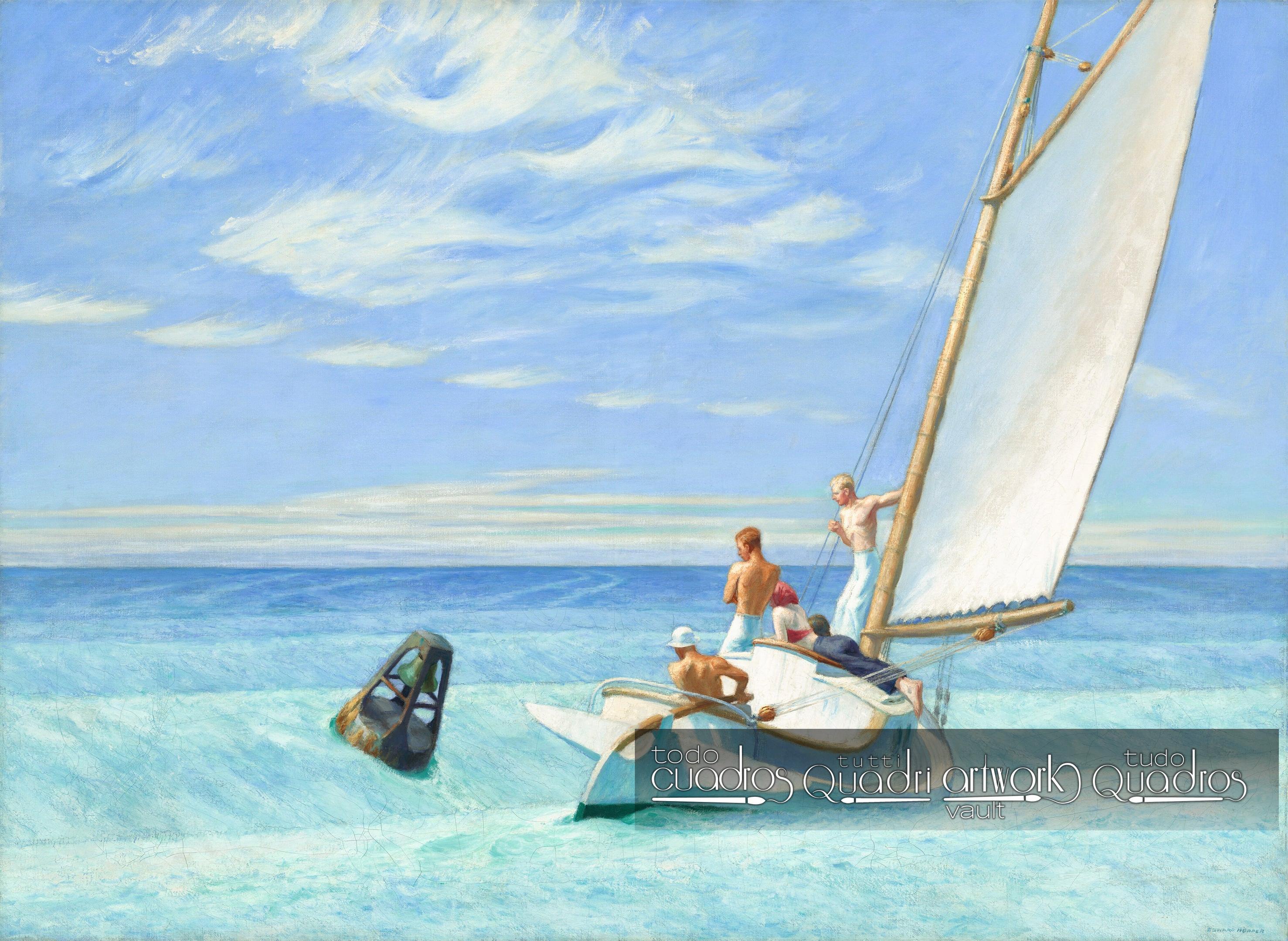 Dünung, Hopper
