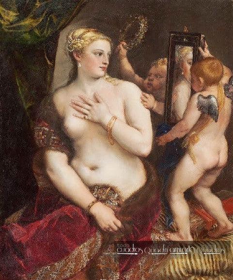 Venus vor dem Spiegel, Tizian