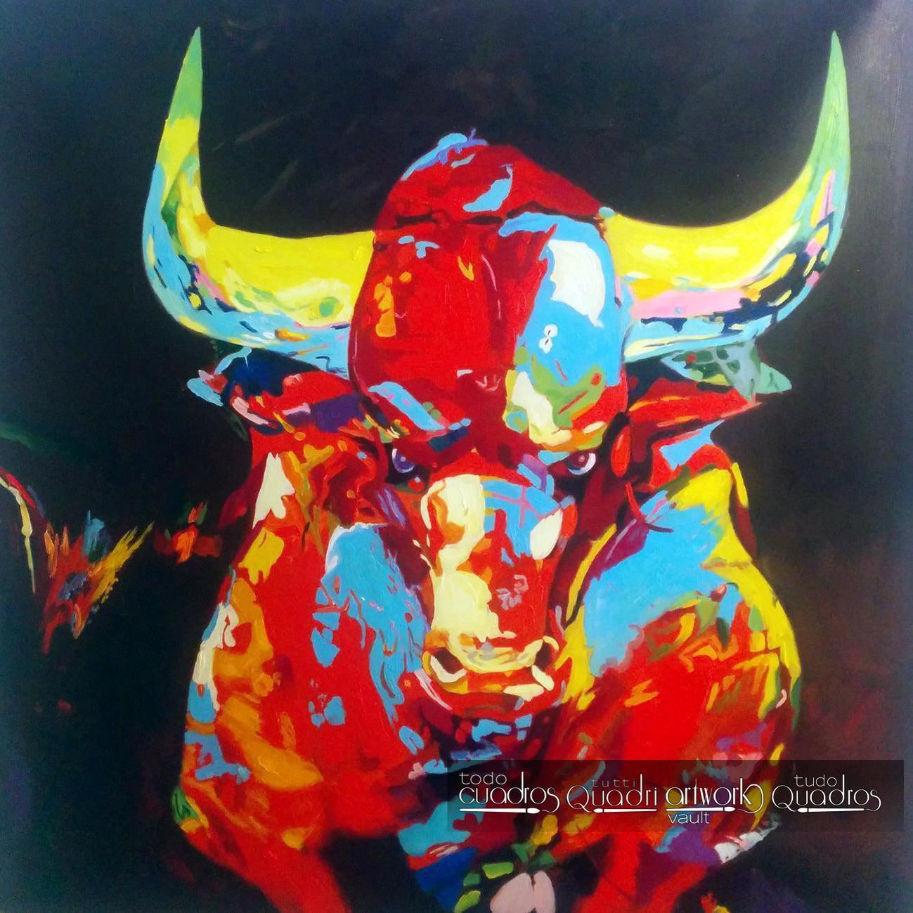 Der Stier von vorn