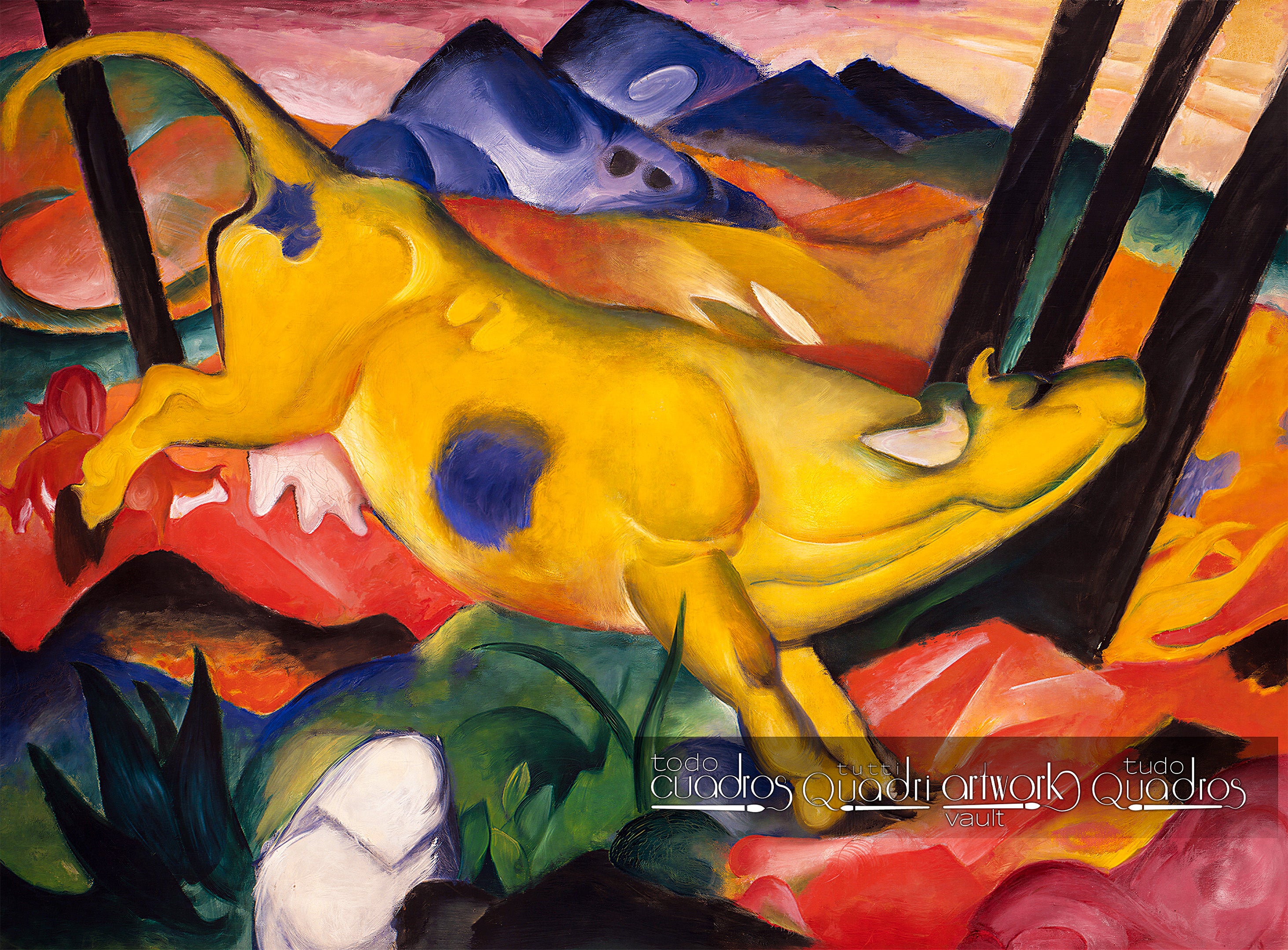 Die gelbe Kuh, Franz March